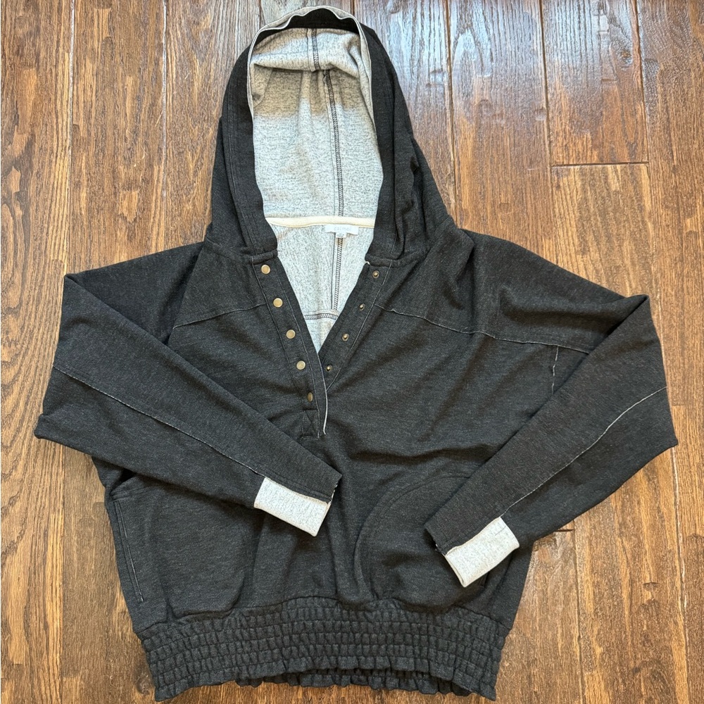 JOHNNY WAS, Calme, Medium, Cozy Smocked Hoodie